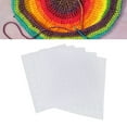 thumbnail image 3 of Plastic Mesh Canvas Sheet, Sturdy Plastic Mesh Multi Purpose with 4 Needles for Yarn Crafting, 3 of 7