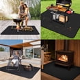 thumbnail image 7 of UBeesize 65 x 48 Inch Double-Sided Fireproof Under Grill Mat, Waterproof & Oil-Proof BBQ Mat for Outdoor Grill, Charcoal, Gas Grill & Fire Pit – Heat Resistant Deck & Patio Protector, 7 of 7