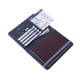 thumbnail image 3 of Porta pasaporte de PU RFID, bolsa para tarjetas de oro rosa, juego de visa de viaje, almacenamiento multicapa, 3 of 6