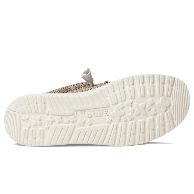 Hey Dude Mens Wally Stretch Sand Dune Casual/Athleisure Slip-On‎ Loafers S-10 HEYDUDE Wally Stretch - Sand Dune Camo US 10 - Walmart.com main image 4
