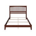 thumbnail image 6 of Mission King Solid Wood Foundation Bed in Walnut, 6 of 7