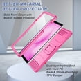 thumbnail image 3 of Funda resistente Soke para Samsung Galaxy Tab A11+/A9+ de 11" en rosa, 3 of 8
