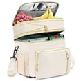thumbnail image 1 of Fiambrera BAGNN, aislante, a prueba de fugas, expandible, 16 L, color crema, 1 of 7