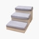 thumbnail image 5 of Escaleras para perros, rampa interior, escalera para mascotas, caja de almacenamiento suave, escalones antideslizantes 3 Escalera 60x35x30cm, 5 of 9