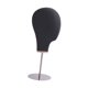 thumbnail image 5 of Base de acero inoxidable de la circunferencia principal los 54cm del soporte de exhibición de los postizos del sombrero 17inch Negro, 5 of 8