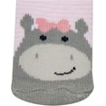 thumbnail image 2 of Luvable Friends Baby Girls' "Sweet Owl" 6-Pack Socks - pink/multi, 6 - 12 months, 2 of 3