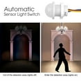 thumbnail image 4 of 360 Degree Recessed PIR Ceiling Occupancy Motion Sensor Detector Light Switch, 4 of 9