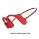 thumbnail image 2 of Deportes Auriculares Inalámbricos Bluetooth 5.0 Auriculares Manos libres Gancho para la oreja Auriculares impermeables Fuera de la oreja, Rojo Sweethay EL5407-03B, 2 of 2