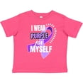 thumbnail image 3 of Inktastic I Wear Purple For Myself Lupus Awareness Boys or Girls Toddler T-Shirt, 3 of 5