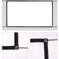 thumbnail image 2 of Projecteur Portable Simple 16:9 Écran Polyester Pliable Mural pour la Maison, 2 of 4