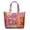 White-342, variant on Watermelon Print Large Capacity Tote Bag - Lightweight Travel Weekender with Zipper Closure & Interior Pockets for Women
