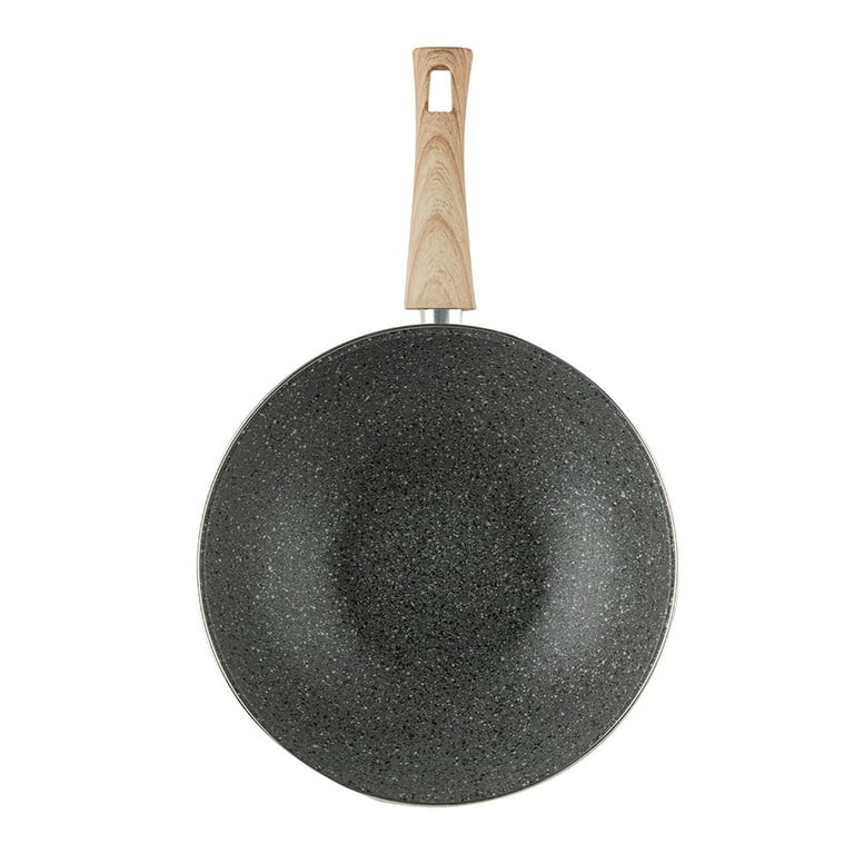 Vasconia 11in Nonstick Enamel Steel Wok with Soft Touch Handle for