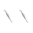 thumbnail image 4 of Seitruly Pinzas para párpados Eliminación de obstrucciones en los ojos Abrazaderas de limpieza Herramientas de belleza portátiles Dispositivo Punta redonda pequeña 2piezas, 4 of 6