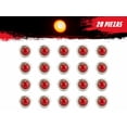 thumbnail image 1 of Kit 20 Plafones Laterales TUNELIGHT-RENOVATIO Tipo Botón 2 LEDS Rojos, 1 of 3