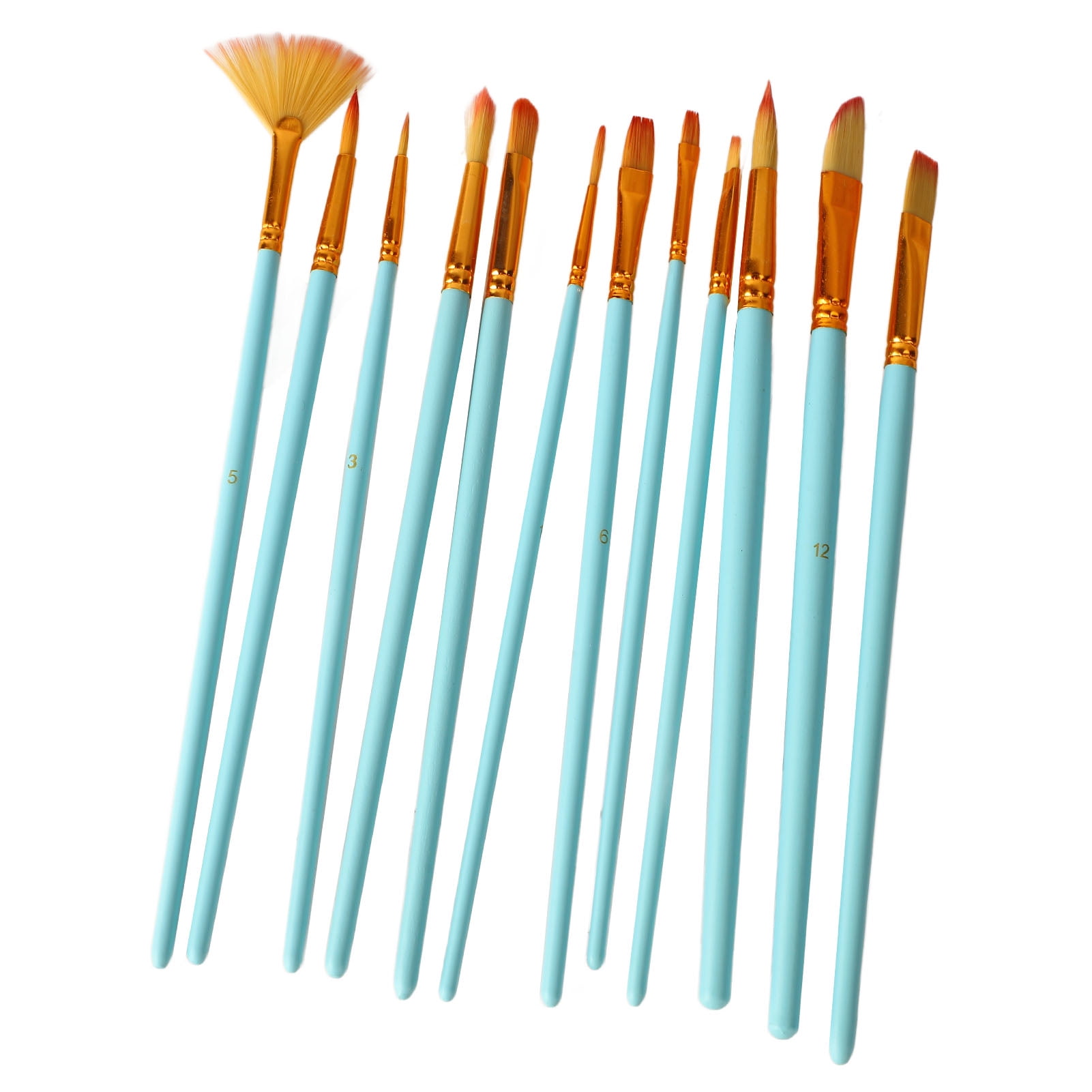 Watercolor Brush Set12Pcs Artist Paint Brush Artist Paint Brush Set Oil Paint Brush Set World-Class Design