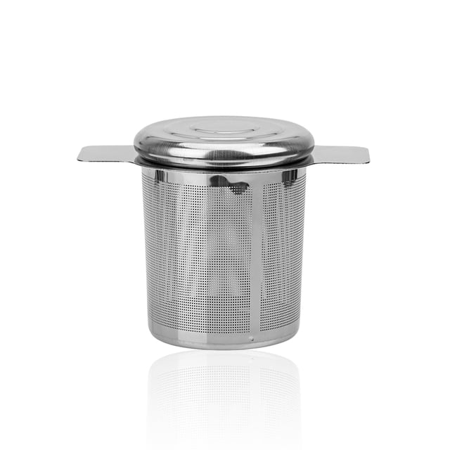 Billuyoard Infusor de té con filtro de tapa Colador de hojas Colgante de tetera de gran capacidad Teteras 1 PC