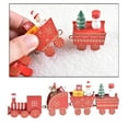 thumbnail image 4 of 4 piezas de adornos navideños en miniatura perfecl decoración colgante rojo, 4 of 8