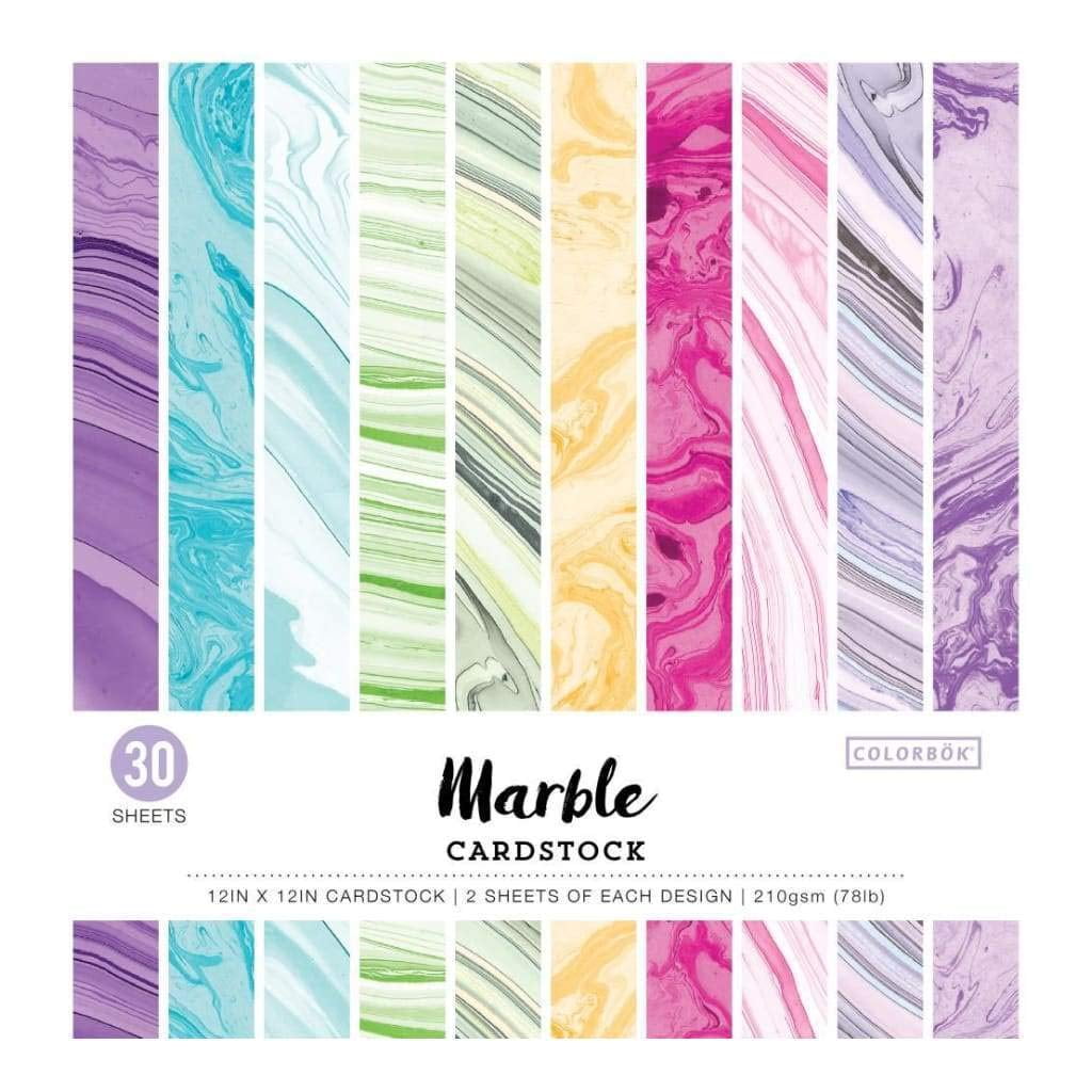 Carton Marbré de Colorbok