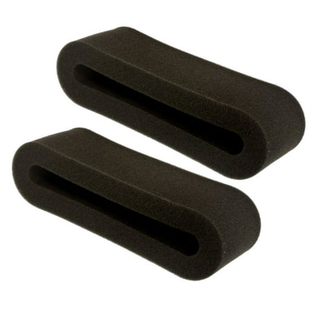HQRP 2-pack Outer Circular Filters for Bissell CleanView Helix 95P1, 82H1, 82H1H, 82H1M, 82H1R, 82H1T Upright Vacuums + HQRP Coaster