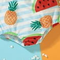thumbnail image 5 of Fesfesfes Toddler Grils Baby Infant Swimwear Summer Sweet Cute Bathing Suits Beach Seaside Swimming Two Pieces Suit, 5 of 9
