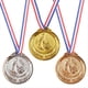 thumbnail image 1 of Fútbol 3 Medallas, , Plata, Bronce, Medalla de Ganadores con Cinta 1.ª 2.ª 3.ª Medalla de Metal para Niños, Medalla de Ganadores de Estilo, 1 of 8