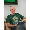 thumbnail image 2 of Dad Of An Awesome Physician T-Shirt Men -Image by Shutterstock, Male 4X-Large, 2 of 4