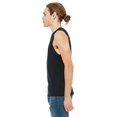 thumbnail image 3 of The Bella + Canvas Unisex Jersey Muscle Tank Top - BLACK - S, 3 of 3