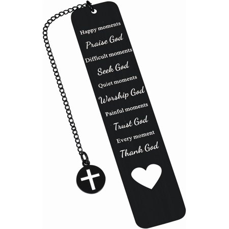 Baptism Gifts for Women Men Religious Bible Verse Christian Bookmark Easter Scripture Catholic Gift for Him Her Friends First Communion for Godchild Son Brother