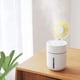 thumbnail image 4 of Mini ventilador portátil de escritorio con pulverizador, humidificador de aire para casa, oficina y coche (blanco), 4 of 5