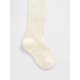 thumbnail image 2 of Pantimedias acanaladas para niña GAP Ivory Frost 12-24 meses, 2 of 2