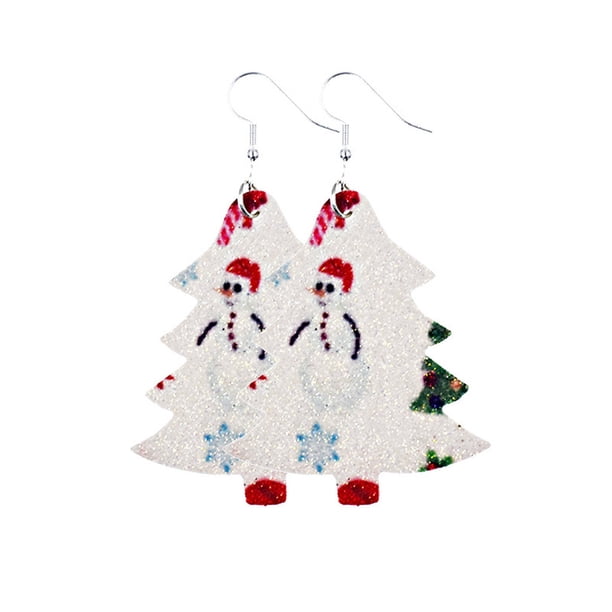 Hot6sl Ofertas de La Semana Colgante Forma de Gota de Navidad para Mujer, Joyería para Fiesta de Navidad