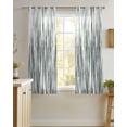 thumbnail image 4 of Sage Green Grey Vintage Sheer Curtains 54 Inch Length 2 Panels Set for Living Room/Bedroom, Retro Abstract Art Kitchen Curtains Grommet Semi-Sheer Curtains Drapes Voile Window Treatments 42"x54"x2, 4 of 7