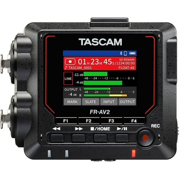 Tascam FR-AV2 32-Bit Float Field Recorder and Timecode Generator with Mixer