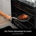 thumbnail image 4 of Ninja CW69010 NeverStick Comfort Grip 10-Piece Cookware Set, Nonstick, Durable, Scratch Resistant, Dishwasher Safe, Oven Safe to 400°F, Silicone Handles, Grey, 4 of 8
