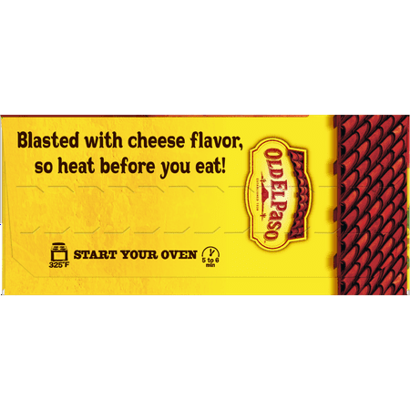 Old El Paso Stand 'N Stuff Bold Nacho Cheese Flavored Taco Dinner Kit, 9.5 oz.