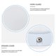 thumbnail image 2 of 2Pcs Audio Speaker Covers Mesh Protective Mesh Horn Guard Decorations (White), 2 of 6