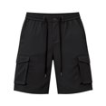 thumbnail image 4 of Gym Mens Shorts Loose Fit with Pocket Casual Cargo Shorts, 4 of 5