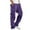 Purple, variant on Nnhblu Navy Mens Cargo Pants Casual Realx Fit Joggers Athletic Pants Loose Straight Sweatpants with Pockets