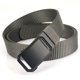 thumbnail image 4 of Cinturón de nailon con hebilla automática informal para hombre Cinturón interior resistente y duradero Cinturón liso Proporciona un ajuste cómodo, 4 of 5