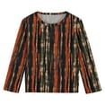 thumbnail image 4 of WRKEKC Girls Long Sleeve T-Shirts, Boys Long Sleeve Shirts, Girls' Fall Casual Long Sleeve Print Cute Crew Neck Blouses Basic Shirts, 4 of 5