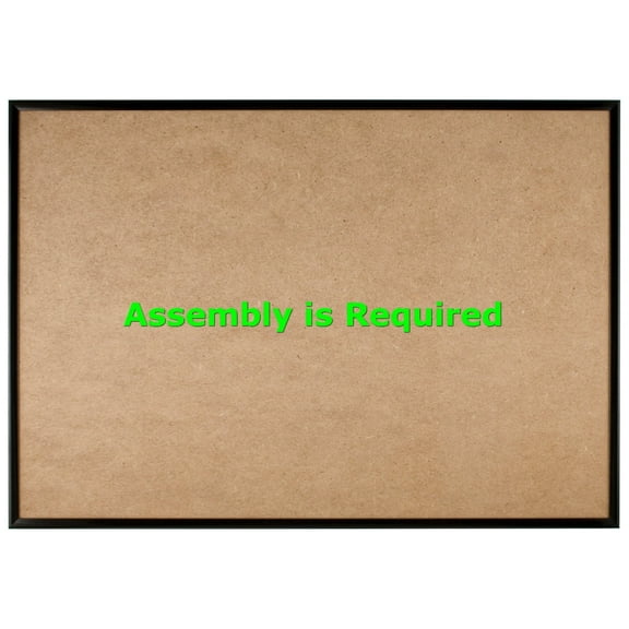 Quadro Frames 15x18 inch Picture Frame, Black, Style P375-3/8 inch Wide Molding