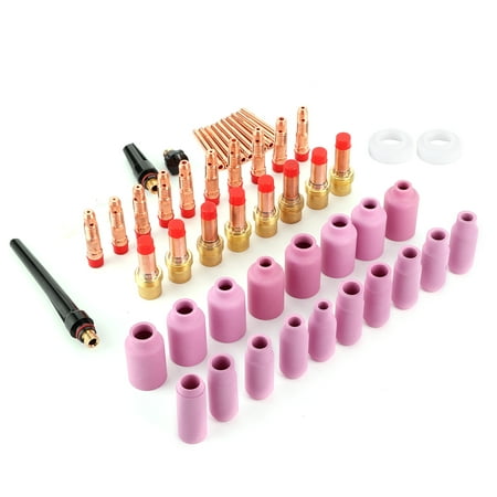 

Torch Gas Lens 51Pcs/Set Welding Nozzle Ceramic Torch Gas Lens Welder Tip For WP/17/18/26 Repairing Tool