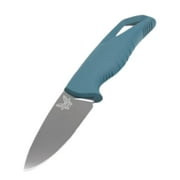 Benchmade 18050 Intersect Outdoor Knife with Fixed, Drop-Point Style Blade and Santoprene Handle (Depth Blue)