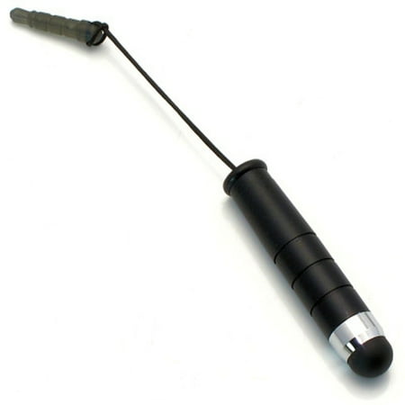 Compatible With Samsung Galaxy S10e S10+ S10 - Black Aluminum Stylus Touch Screen Display Mini