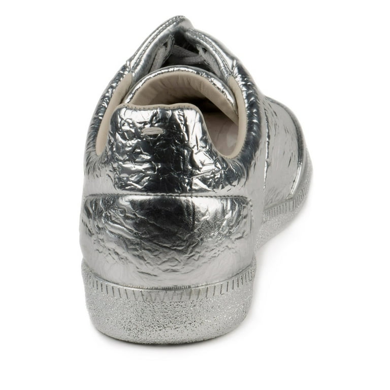 Maison Margiela Mens Future Low Metallic Silver S37WS0263 Maison Margiela Mens Future Low Metallic Silver S37WS0263