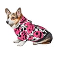 thumbnail image 7 of Honeii Halloween Pumpkins Print Small Dog Hoodies Pet Hooded Sweatshirts Fall Winter Puppy Cat Sweaters Warm Clothes for Small Dogs Outfits Costume-Large, 7 of 7