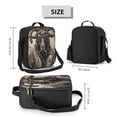 thumbnail image 2 of Fotbe Vintage Ram Pilot Lonchera Bolsa de Almuerzo para Hombres y Mujeres, Lonchera de Gran Capacidad, Bolsa de Almuerzo Reutilizable, Bolsa Térmica Aislante, 2 of 7