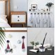 thumbnail image 4 of 6pcs Towel Holder, Self Adhesive Wall Dish Towel Hook, Round Wall Mount Towel Holder compatible Bathroom, Kitchen And Home, Wall, Cabinet, Garage, No, 4 of 4