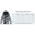 thumbnail image 3 of YuKaiChen Women's Skiing Snowboarding Jackets Fleece Hood Mountain Snow Coat White XXL, 3 of 8