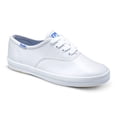 thumbnail image 1 of Zapatos Keds Champion de Cuero Blanco con Espuma Viscoelástica para Niños, 1 of 1